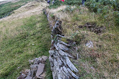 
Incline retaining wall, July 2017