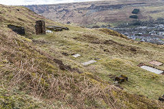 
East Blaina Red Ash Colliery, March 2018