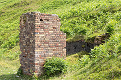 
Believed to be the stables, East Blaina Red Ash Colliery, June 2014