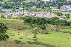 
The lower end of the incline, East Blaina Red Ash Colliery, June 2014