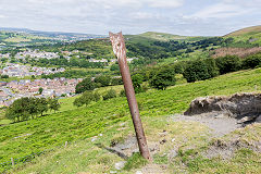 
The brakehouse area, East Blaina Red Ash Colliery, June 2014