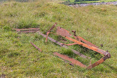 
Henwaun Colliery level dram frame, Blaina, June 2014