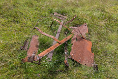 
Henwaun Colliery level dram frame, Blaina, June 2014