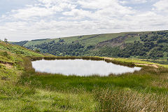 
Henwaun Colliery reservoir, Blaina, June 2014