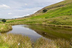 
Henwaun Colliery reservoir, Blaina, June 2014