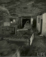 
West Blaina Red Ash Colliery, 1947, © Photo courtesy of 'Life' magazine