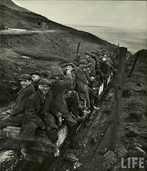 
West Blaina Red Ash Colliery, 1947, © Photo courtesy of 'Life' magazine