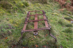 
3rd  level wagon frame, Cwm and Mon Colliery, Cwm, November 2013