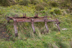 
3rd  level wagon frame, Cwm and Mon Colliery, Cwm, November 2013