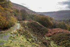 
North level tips, Cwm and Mon Colliery, Cwm, November 2013