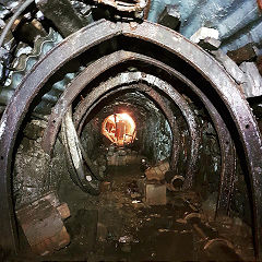 
Ebbw Vale ironmine, May 2018 © Photo courtesy of Gwent Caving Club