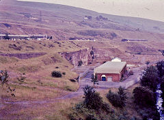 
Old furnaces, Ebbw Vale, c1985, © Photo courtesy of Robin Williams