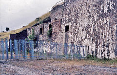 
Old furnaces, Ebbw Vale, c1985, © Photo courtesy of Robin Williams