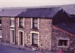 Railway Terrace, Pont-y-Gof, Ebbw Vale, c1985, © Photo courtesy of Robin Williams