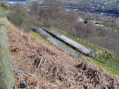 
Festival Park funicular, top station, Ebbw Vale, April 2009