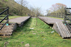 
Festival Park funicular, top station, Ebbw Vale, April 2011