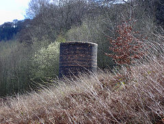 
Graig Fawr Colliery airshaft, Cwm, April 2009