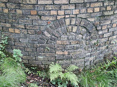 
Graig Fawr Colliery airshaft access arch, Cwm, August 2021