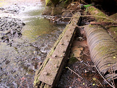 
Graig Fawr Colliery pumping rods, Cwm, April 2011