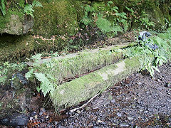 Graig Fawr Colliery pumping rods, Cwm, April 2011