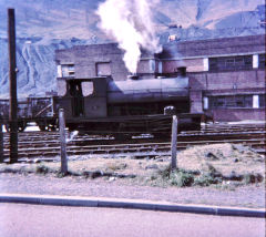 
'Nasmyth' at Marine Colliery, Cwm, built in Ebbw Vale, works no 2 of 1907, April 1967