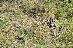 Old Penyfan Colliery screens, Cwm, April 2011