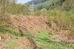 
Old Penyfan Colliery screens, Cwm, April 2011