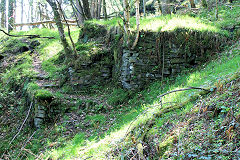 
New Penyfan Colliery incline top, Cwm, April 2011