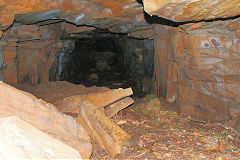 New Penyfan Colliery level, Cwm, April 2011