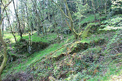 New Penyfan Colliery, general view, Cwm, April 2011