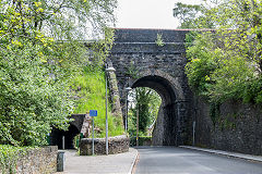 
Pont-y-Gof bridge, The Crescent, Ebbw Vale, May 2019