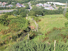 
Silent Valley lower incline, Ebbw Vale, August 2010