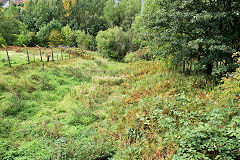 
Silent Valley incline below footbridge, Ebbw Vale, September 2010