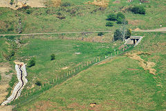 Silent Valley incline from the West, Ebbw Vale, April 2011
