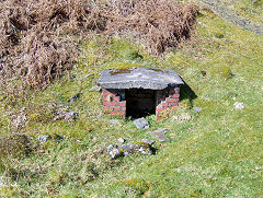 
Magazine near Victoria Incline Engine House, Ebbw Vale, April 2009