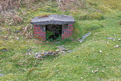 Magazine near Victoria Incline Engine House, Ebbw Vale, April 2011