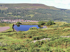 
Waun Lwyd reservoir, Ebbw Vale, August 2010