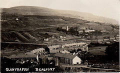 
Beaufort Ironworks site, 1930s,  © Photo courtesy of Beaufort Hills Miners Welfare Hall