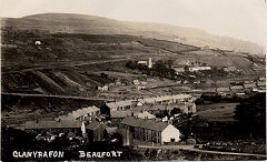 Beaufort Ironworks site, 1930s, © Photo courtesy of Beaufort Hills Miners Welfare Hall