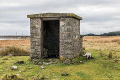 Blaen-y-Cwm reservoir magazine, believed to be an explosive store for the quarry, November 2019
