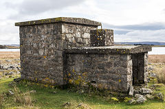 Blaen-y-Cwm reservoir magazine, believed to be an explosive store for the quarry, November 2019