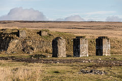 Blaen-y-Cwm reservoir quarry, November 2019
