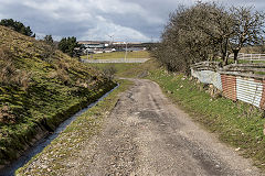 
Garnlydan tramway at Ty Coch, March 2019