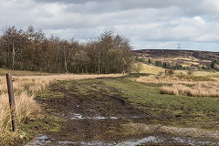 
Garnlydan tramway at Rhas Fach, March 2019