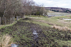 
Garnlydan tramway at Rhas Fach, March 2019