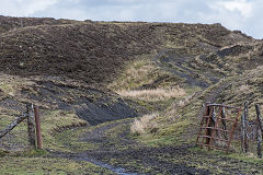 
Garnlydan tramway branch to Rhas Fach workings, March 2019