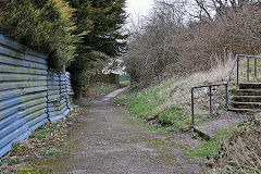 
Garnlydan tramway at 'Primitive Place', March 2019