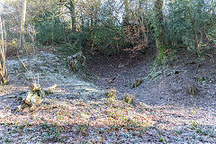 Cincoed Upper level, Cwm Philkins, Blackwood, January 2020