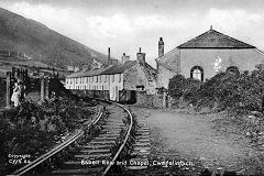 Tramroad at Babell Chapel, © Photo courtesy of Risca Museum