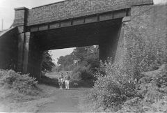 Penllwyn Tramroad bridge, Ynysddu, 1961, © Photo courtesy of Roger Evans